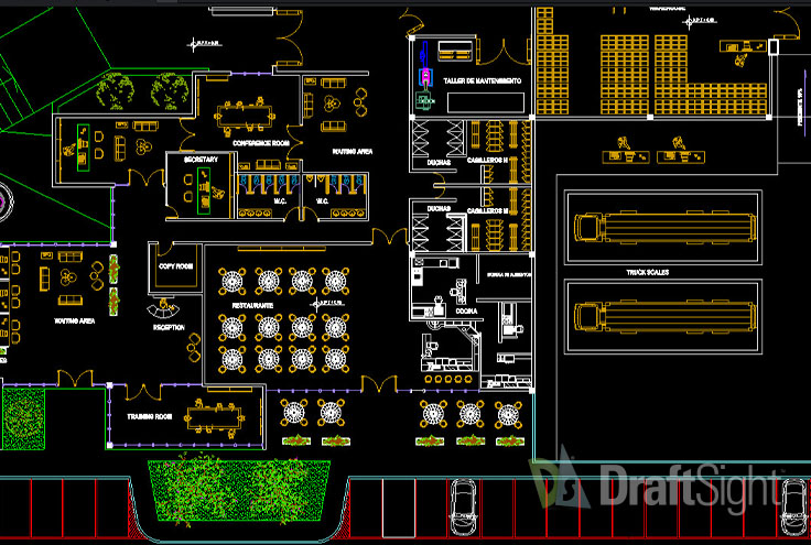 DraftSight Landscape Architecture